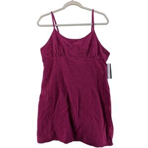 Bodycon Dress Mini Sleeveless‎ Wild Fable Purple XL Sundress Summer Cutout Woven